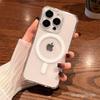 iPhone 17 Precision Fit Transparent Magnetic Case for Apple 15 Pro Max/16 - Full Coverage Acrylic MagSafe