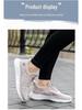 Bequeme Slipper-Freizeitschuhe zum Gehen für ältere Menschen - Atmungsaktiv, Weich, Rutschfeste Sohlen