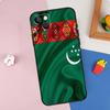 Turkmenistan Flag Phone Case For iPhone 15 Pro Max 11 12 13 14 16 Pro Max Mini XR 16e 15 16 Plus Cover Shell