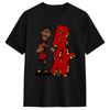 Casual T Shirt Summer Bam Adebayo 83 points Forever Stamped History caricature Hipster TShirts Cotton Tshirt for Adult Y2K Tops