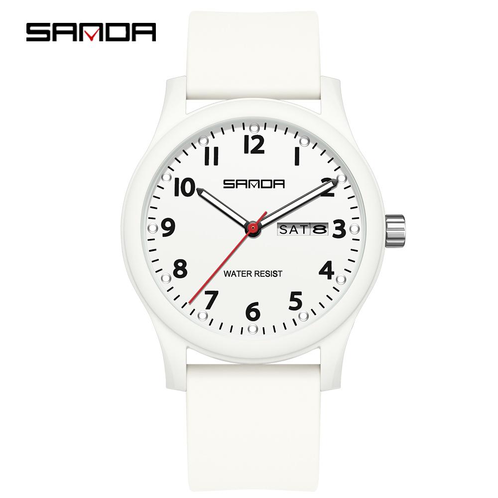 SANDA 3263 Minimalist Women's Quartz Watch Clock Minimalist Style Waterproof Calendar Women's Quartz Watch