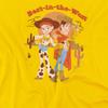 Toy Story 5 Childrens/Kids Best In The West Woody & Jessie T-Shirt