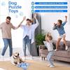 Interactive Dog Puzzle Toys Squeaky Enrichment Mentally Stimulation Toys for Training Dog Treat Chew Toy for Puppy&Cats