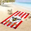 Custom Brentford Print Beach Towel, Large Soft Quick Dry Towel for Beach Camping Swimming