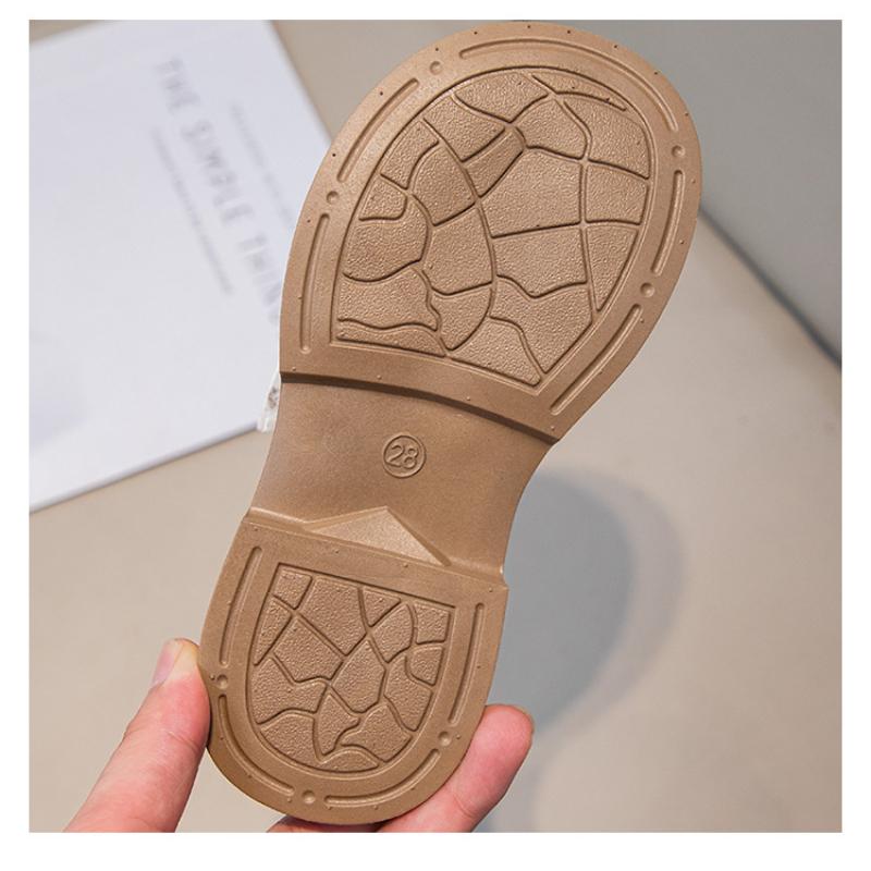 New Spring and Autumn Girls' College Style Retro Princess Shoes Children's Versatile Trendy Comfortable Soft-soled Leather Shoes