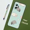 Cute Sheep Case For Xiaomi Redmi Note 14 Pro 13 9 10 11 12 12S Cover For Redmi 15C 15 13C 12C 14C 10C