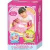 Meruchan Doll Care Parts Bed with Storage for Sleepover Playtime Accessories