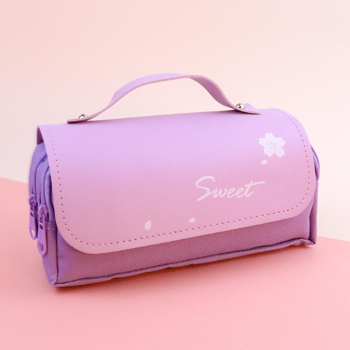 

Kawaii пенал милый мешочек большой емкости сумка для хранения ручек декомпрессионные креативные корейские канцелярские принадлежности школьные принадлежности для девочек