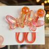 2PCS Lovely Cartoon Transparent Butterfly Girls Elastic Hair Bands Princess Hair Accessories Children Hair Ties Baby Headwear