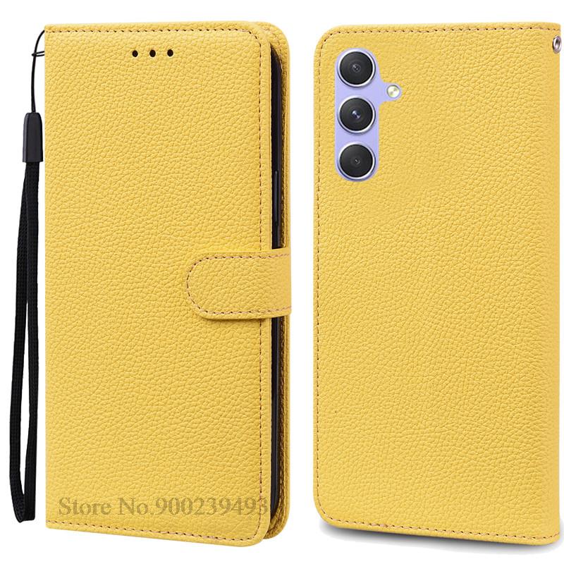 A34 5G Case For Samsung Galaxy A34 Case Silicone Cover For Samsung Galaxy A34 A 34 SM-A346B Phone Cases Leather Wallet Cover
