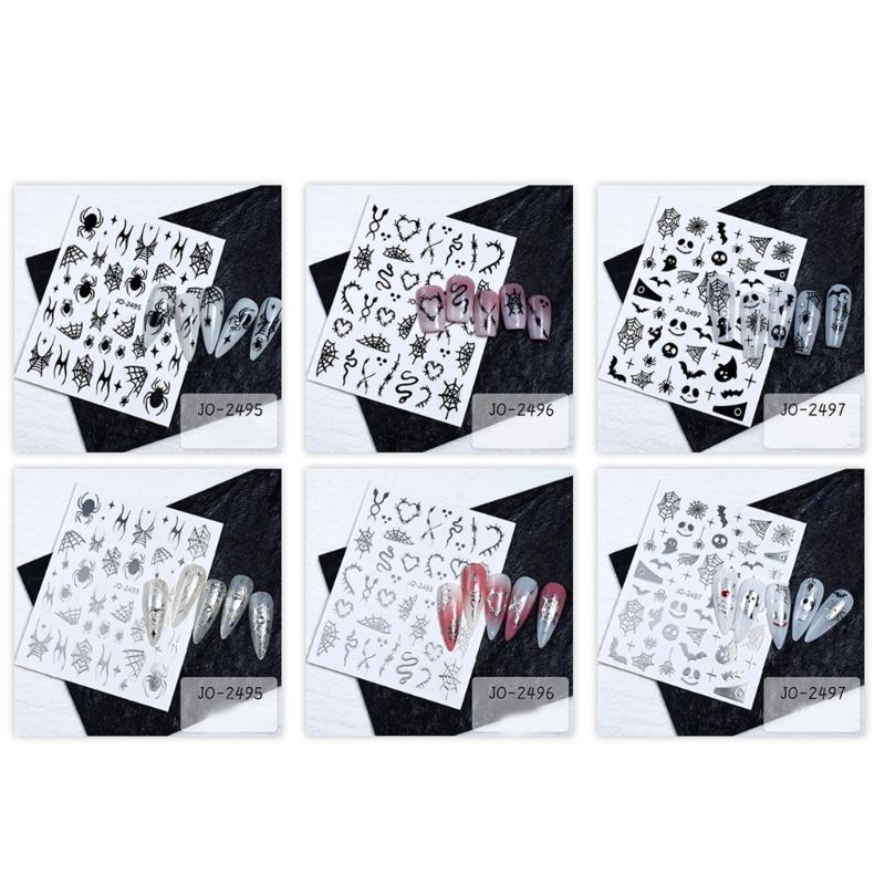 Intricate Nail Stickers Versatile Effortless Application and Removal Catering To Nail Enthusiasts and Trendsetters