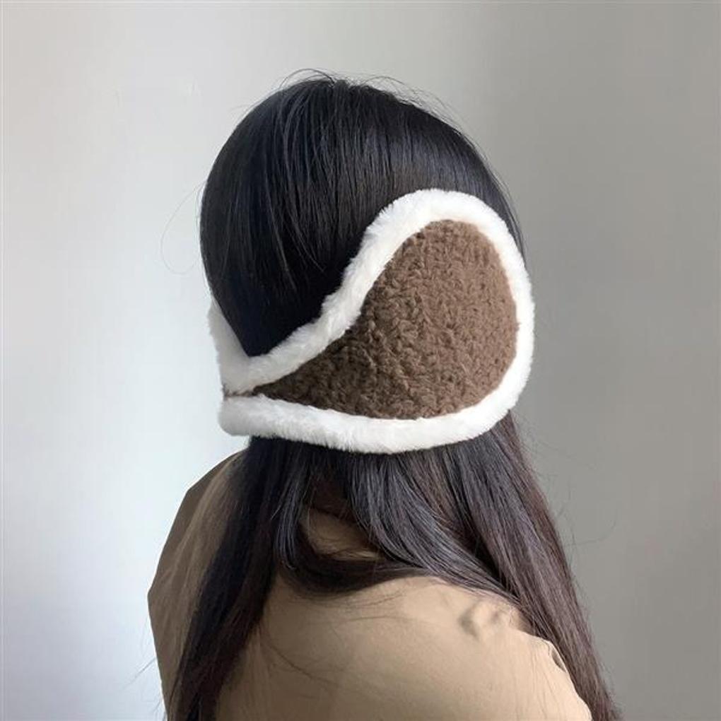 Fluffy Earmuffs (chocolate Brown)