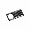 For Benz C-Class 2007-14 Real Carbon Fiber Co-Pilot Storage Box Handle Bowl Trim
