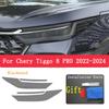 For Chery TIGGO 8 PRO  TPU Car Exterior Headlights Anti-Scratch Protective Film Headlamps Repair Sticker Accessories Refit