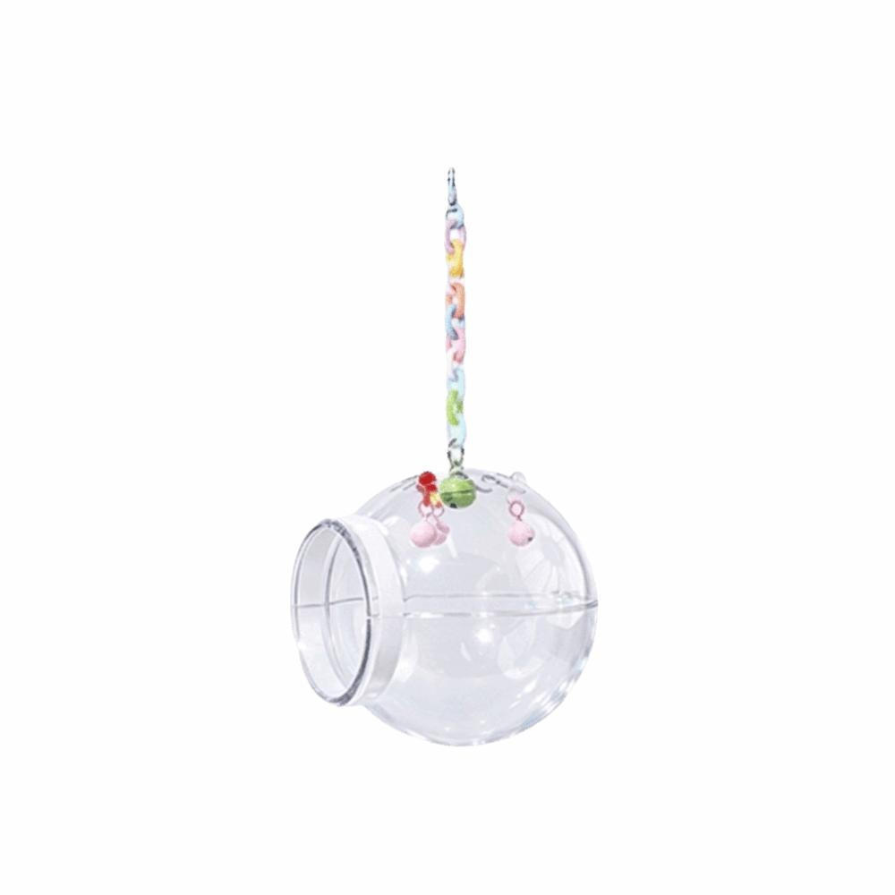 Detachable Parrot Breeding Nest Transparent Bird Cage Bed Spherical Bird Nest Pet Supplies