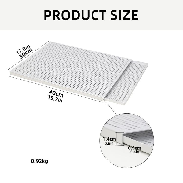 Set di 2 Teglie Antiaderenti per Pasta Sfoglia e Millefoglie, Foglio Perforato da Forno per Carne, Accessori da Cucina