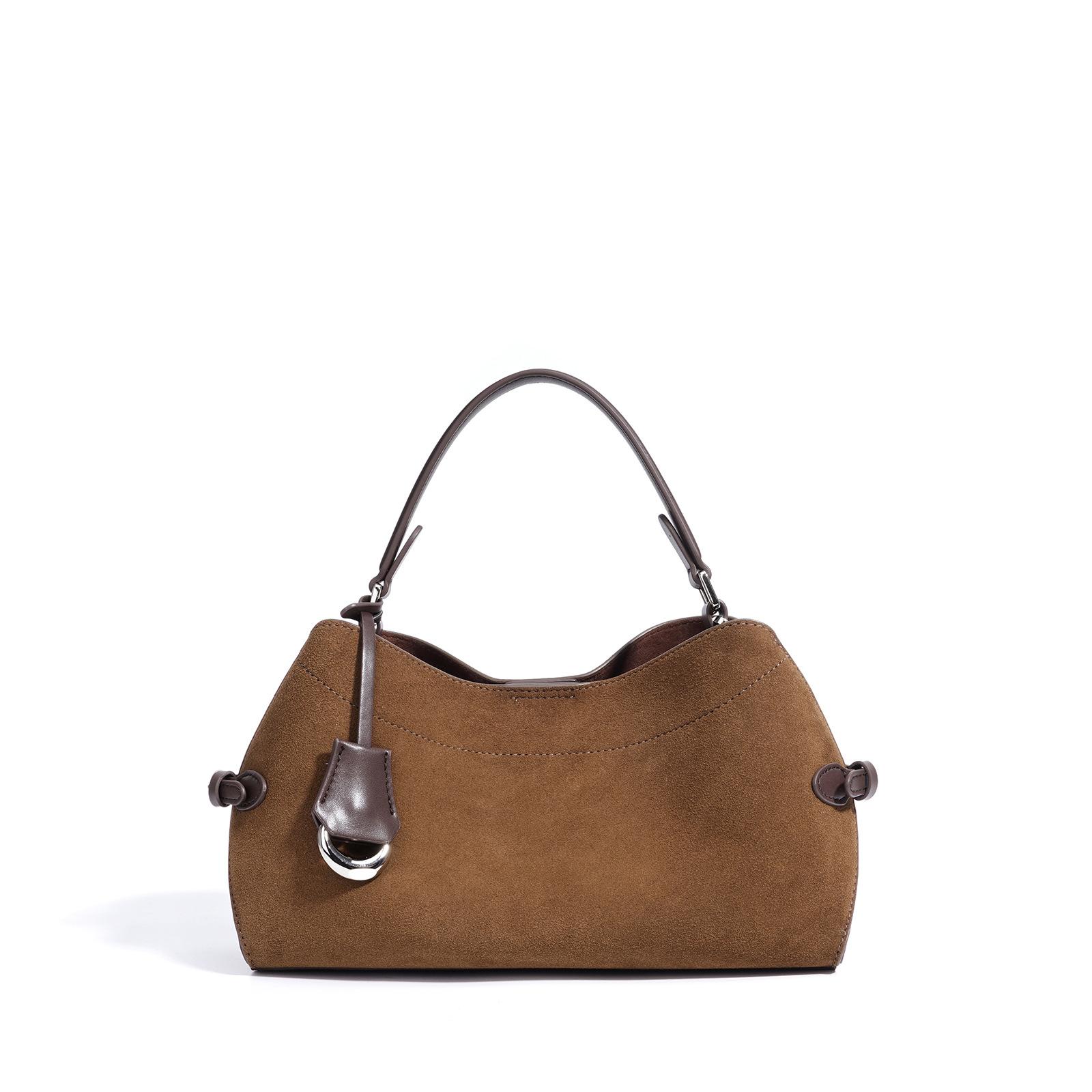 

2026 new autumn and winter retro tote bag commuter bag feeling niche medieval bag shoulder messenger bag