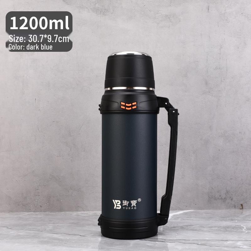 

2026 Large 2L Insulated Water Bottle - Portable Outdoor Pot for Men & Women