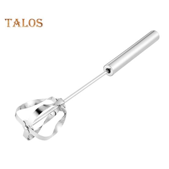 

Полуавтоматический венчик для взбивания яиц из нержавеющей стали, ручной вращающийся венчик для приготовления пищи, кухонный домашний многофункциональный ручной блендер для яичного и молочного теста S