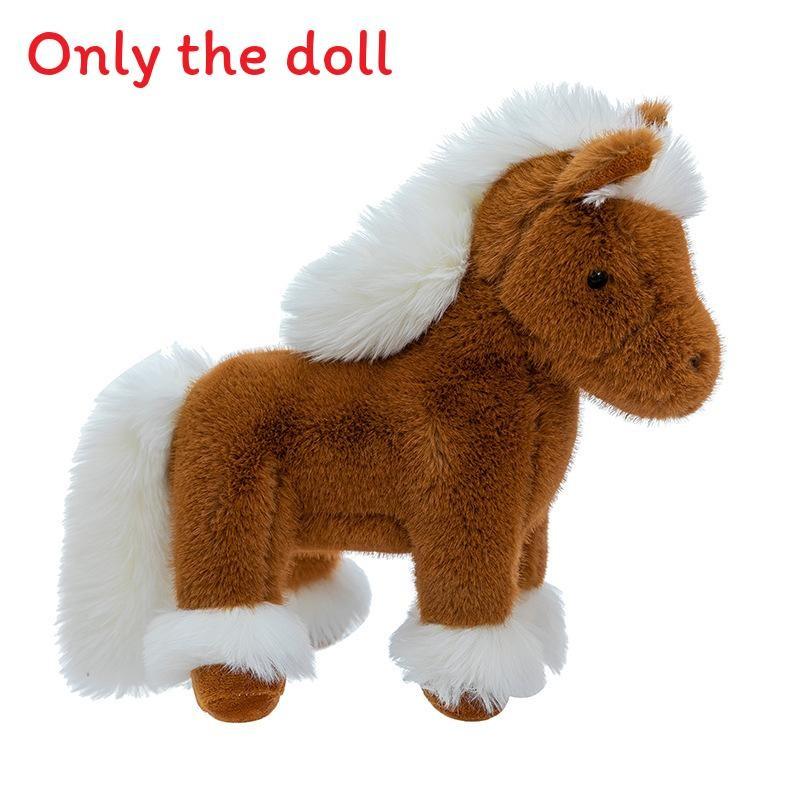 Cartoon Pony Cute Animal Plush Toy Decoration Ornament For Children Room