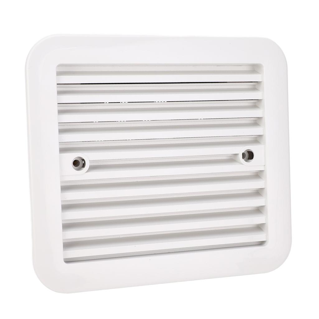 RV Side Vent Fan AC220V White 3.1W Air Outlet Ventilation Exhaust Fan for Motorhome Caravan Trailer Camping Vehicle