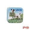 La Savonnerie de Nyon Blechdose Seife 100g Rosenduft
