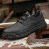 Modedesigner Marke Mode Arbeitsschuhe Herren Echtleder Freizeitschuhe Dicke Sohle Herren Hochwertige Oxford Schuhe Kostenlose Lieferung