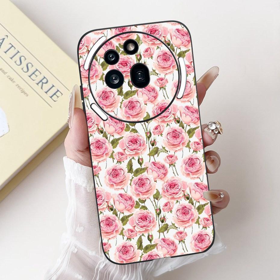 Fashion Design Phone Case For Nothing Phone (3a) Pro Phone3a Black Silicone Soft Cover For NothingPhone 3a 3 a Pro Cases Bumper