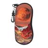 Mountain Morning Glasses Case Daily Sunglasses Case For Male Female Fashion Eyewear Accessory Zipper Eyeglass Protector