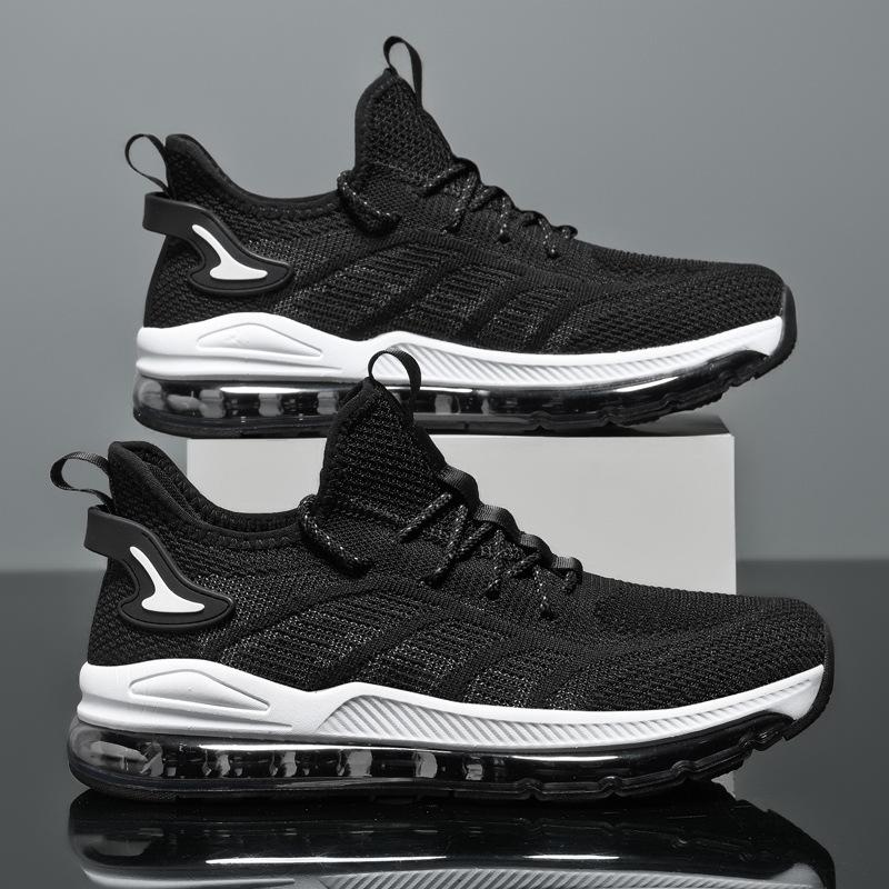 Large Size New Men Running Shoes Men'S Air Cushion Sneakers  Elastic Men Jogging Shoes Trainers Sport Shoes Men Size39-48