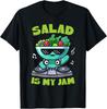 Vegan Salad Lover Salad Is My Jam T-Shirt