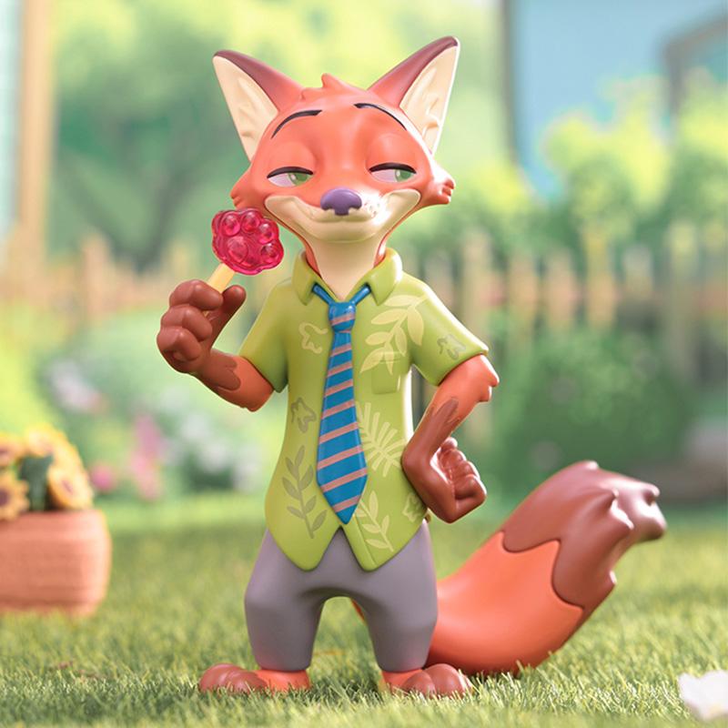 Hot 100% Genuine Toptoy Zootopia Flower Language World Blind Box Handmade Judith Nick Present Ornament In Stock