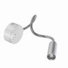 AC85-265V 3W Warm White LED Reading Study Bed Lamp With Gooseneck OFF/ON Switch(3W Warm White)