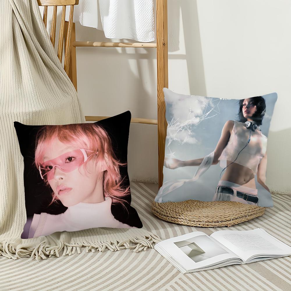Singer Lexie Liu The Happy Star Pillow Case Office Cushions Suitable For Sofa Car Bedroom Decorative Cushion Cover