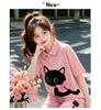 Girls' Summer Outfit Set, New Trendy and Thin Style, Girls' Polo Shirt Short-sleeved Sports Two-piece Set