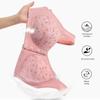 Women's Soft Cotton Front-Buckle Vest-Style Bra for Middle-aged & Elderly, No Steel Ring, Large Size.