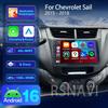 Android 16 Carplay Auto for Chevrolet Sail 2015 - 2018 Car Stereo BT Video Car Radio Navigation Plug and Play Wireless