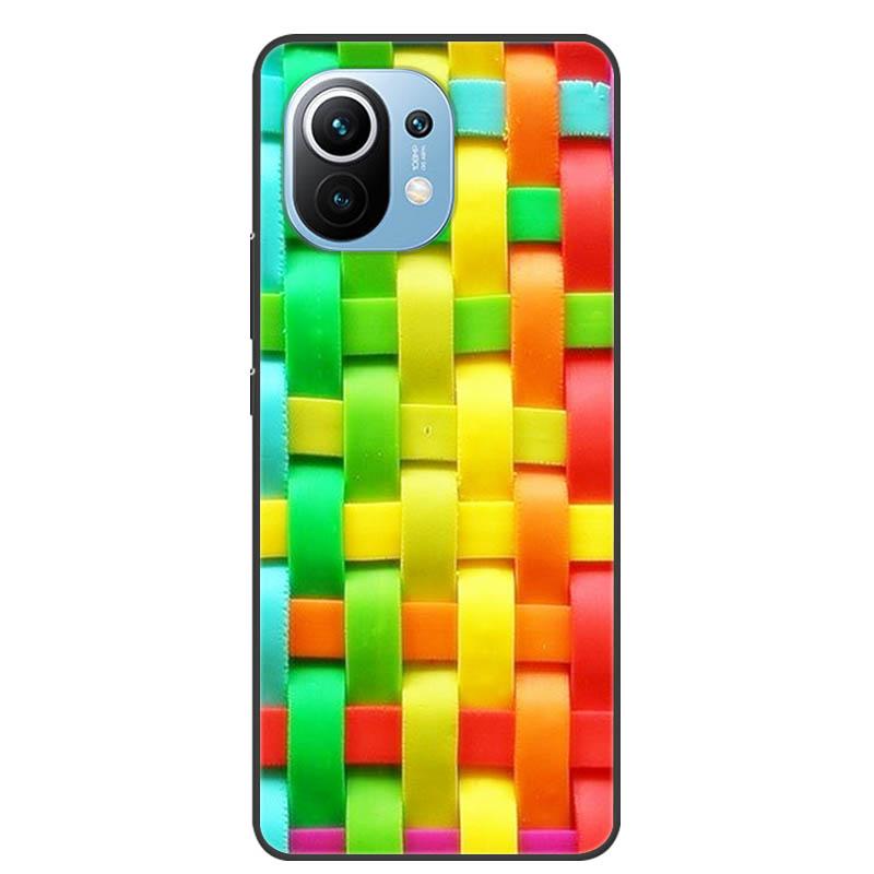 For Xiaomi 11 Lite 5G NE Case Protective Silicone TPU Phone Cases for Xiaomi Mi 11 Lite 5G Shockproof Covers 11Lite Soft Fundas