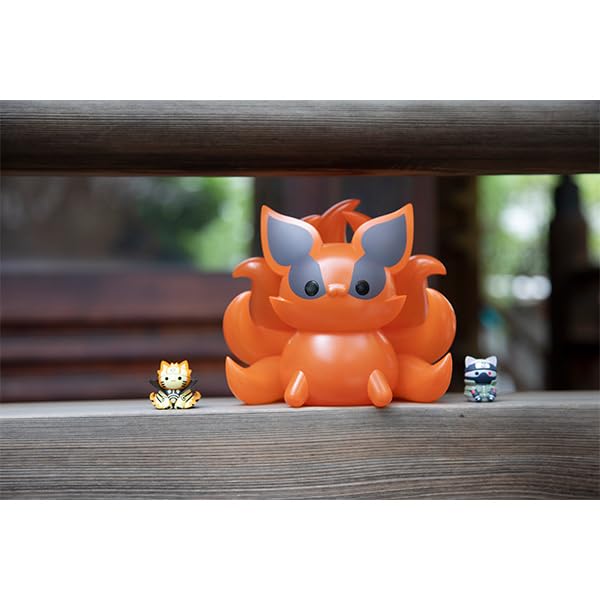 MEGA CAT PROSJEKT NARUTO Shippuden Nyan og stor Kurama myk vinylfigur Nyaruto!