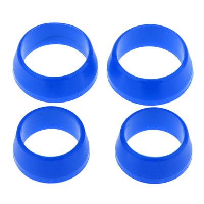10x kit de sellado de goma O-ring para instalación de faros de luz de bicicleta、