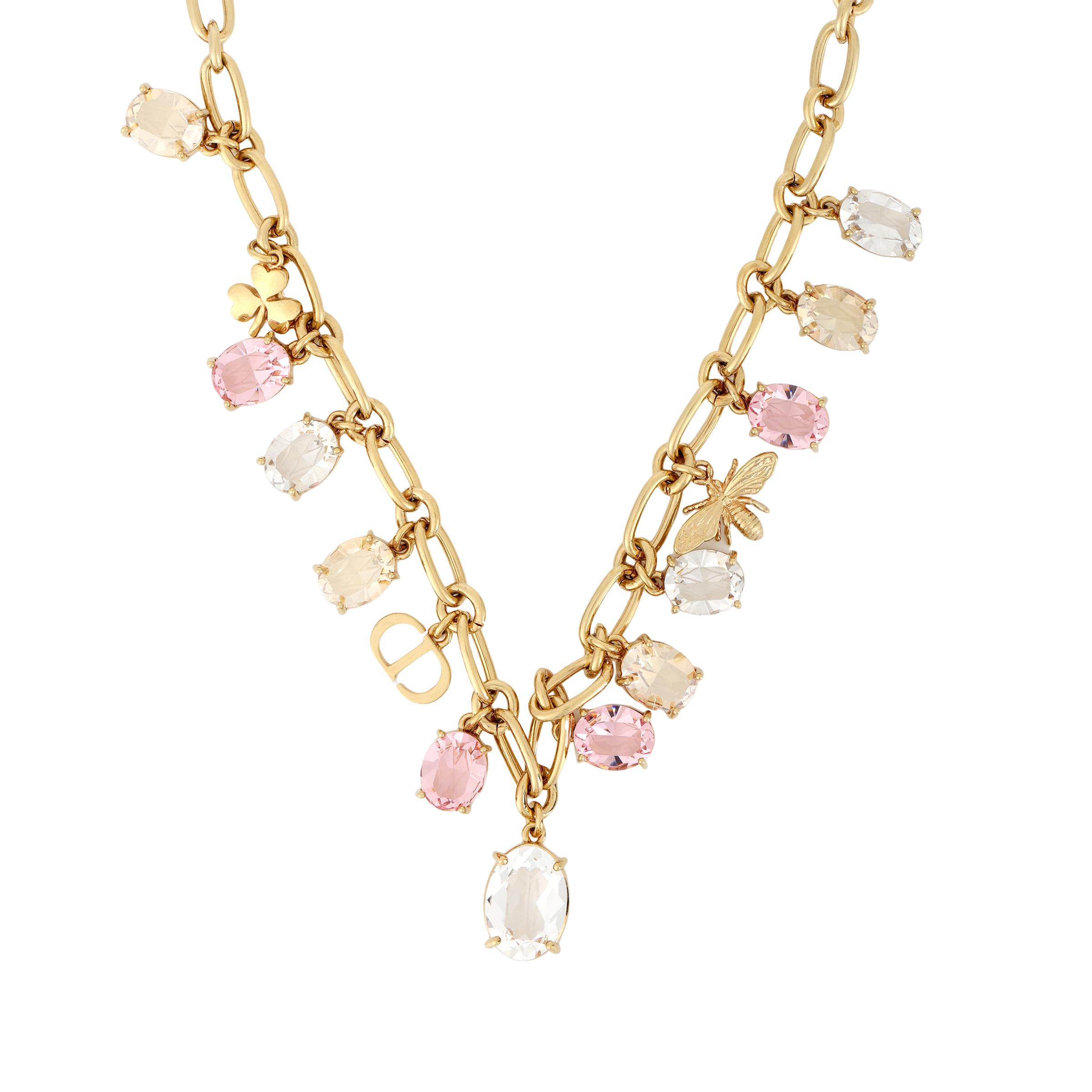 

Dior Petit Cd Resin Necklace Women necklace N1825PTCCY-D665 Box+Shopping Bag