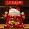 4/6 inch Ceramic Maneki Neko Piggy Bank Creative Home Decoration Porcelain Ornaments Business Gifts Crafts Lucky Cat Gifts