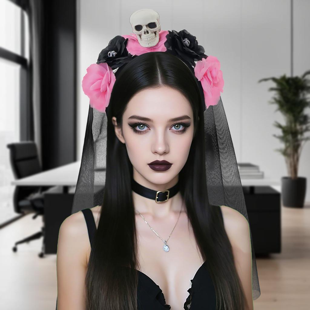 Halloween Headband Costume Hair Accessory for Masquerade Party and Dress-Up