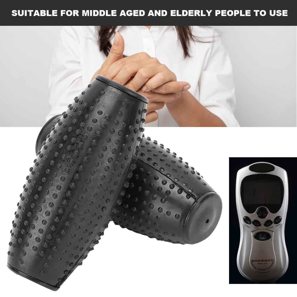 2pcs Hands Electrode Electric Massage Therapy Accessory for Physiotherapy Instrument
