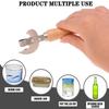 Wooden Handle Manual Can Opener Ergonomic Jar Lid Opener Tool Smoothedge Safe Can Opener For Home Kitchen Camping Picnic