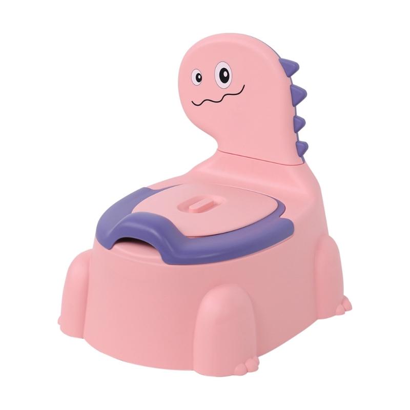 

Знімне дитяче сидіння на унітаз Портативний горщик-туалет для хлопчиків та дівчаток від 6 місяців до 6 років Знімне тренувальне сидіння на унітаз Роздільний дизайн 1 рожевий