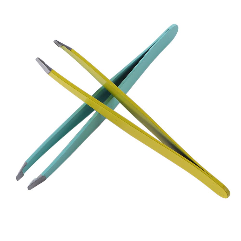 Slanted & Tip Point Hair Removal Eye Brow Clips Eyebrow Tweezer Eyebrow Trimmer Fine Hairs Puller