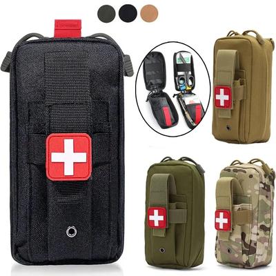 Portable Tactical First Aid Kit Medical Bag For Hiking Travel Home Outdoor Emergency Treatment Case Survival Storage Bag