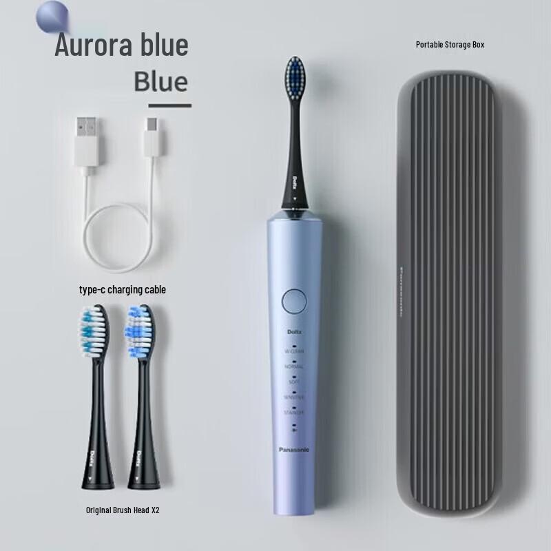 

Panasonic EW-DC70 Dual Motor Sonic Electric Toothbrush CN plug (adapter included)