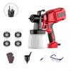   Paint Sprayer,HVLP Sprayer Guns with 4 Nozzles Paint Guns with Adjustable Sprayer Width, Paint Sprayers for Home Furniture